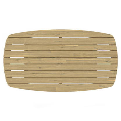 Bayshore - Outdoor Coffee Table - Light Teak