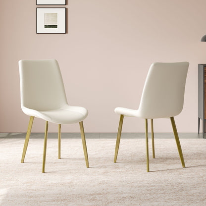 Modern Dining Chairs Ergonomic Design For Kitchen (Set of 4)