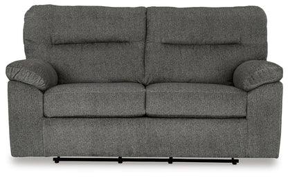 Bindura - Glider Loveseat - Mineral