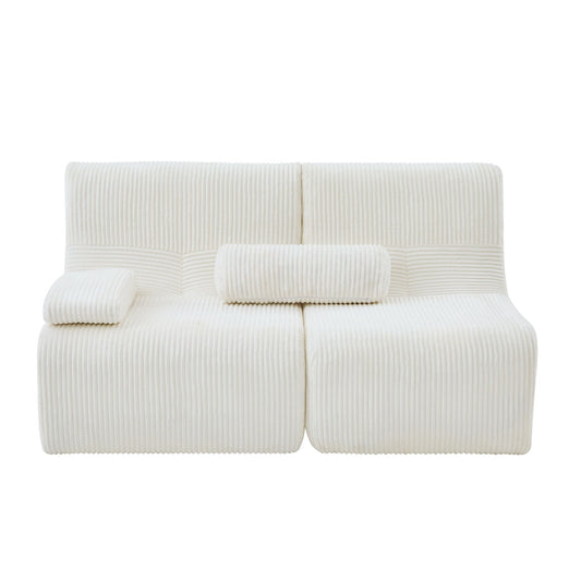 Modern Sectional Loveseat With Ergonomic Design