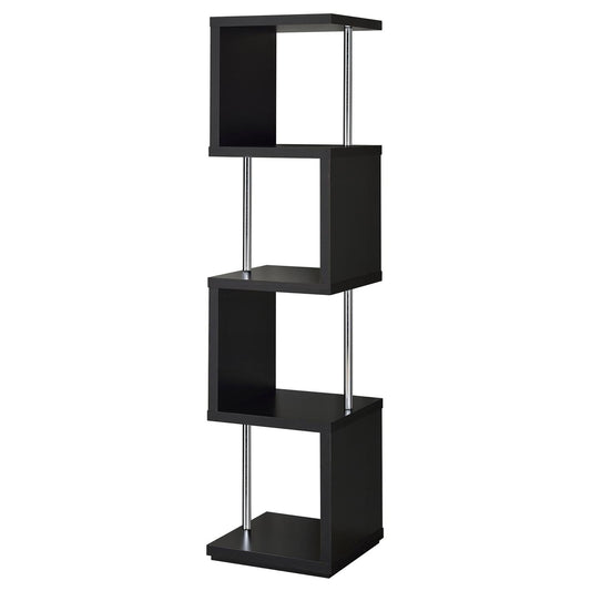 4 Tier Bookcase With Accents