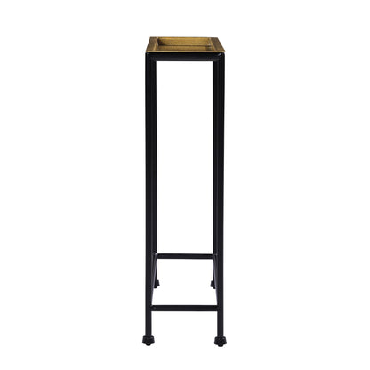 Trenton - Accent Side Table - Antique Bronze