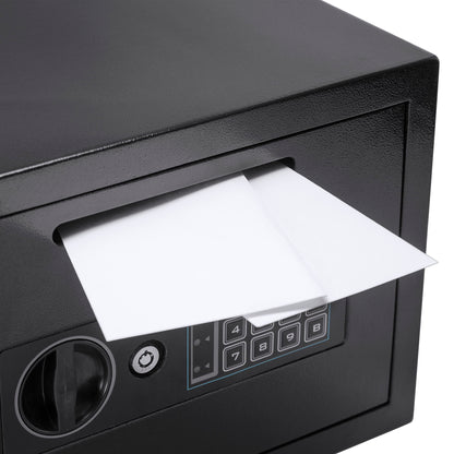 Compact Keypad Depository Safe - Black