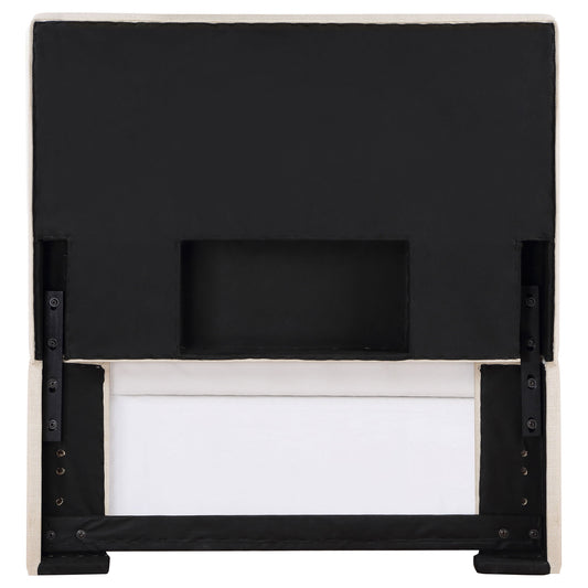 Simone - Twin Panel Headboard - Sand