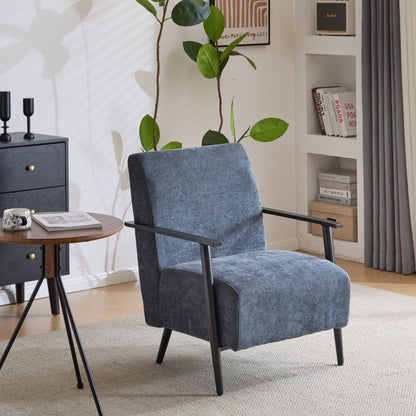 Modern Lounge Chair With Upholstery