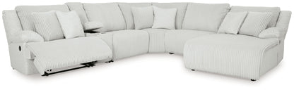Top Tier - 6 Piece Reclining Sectional