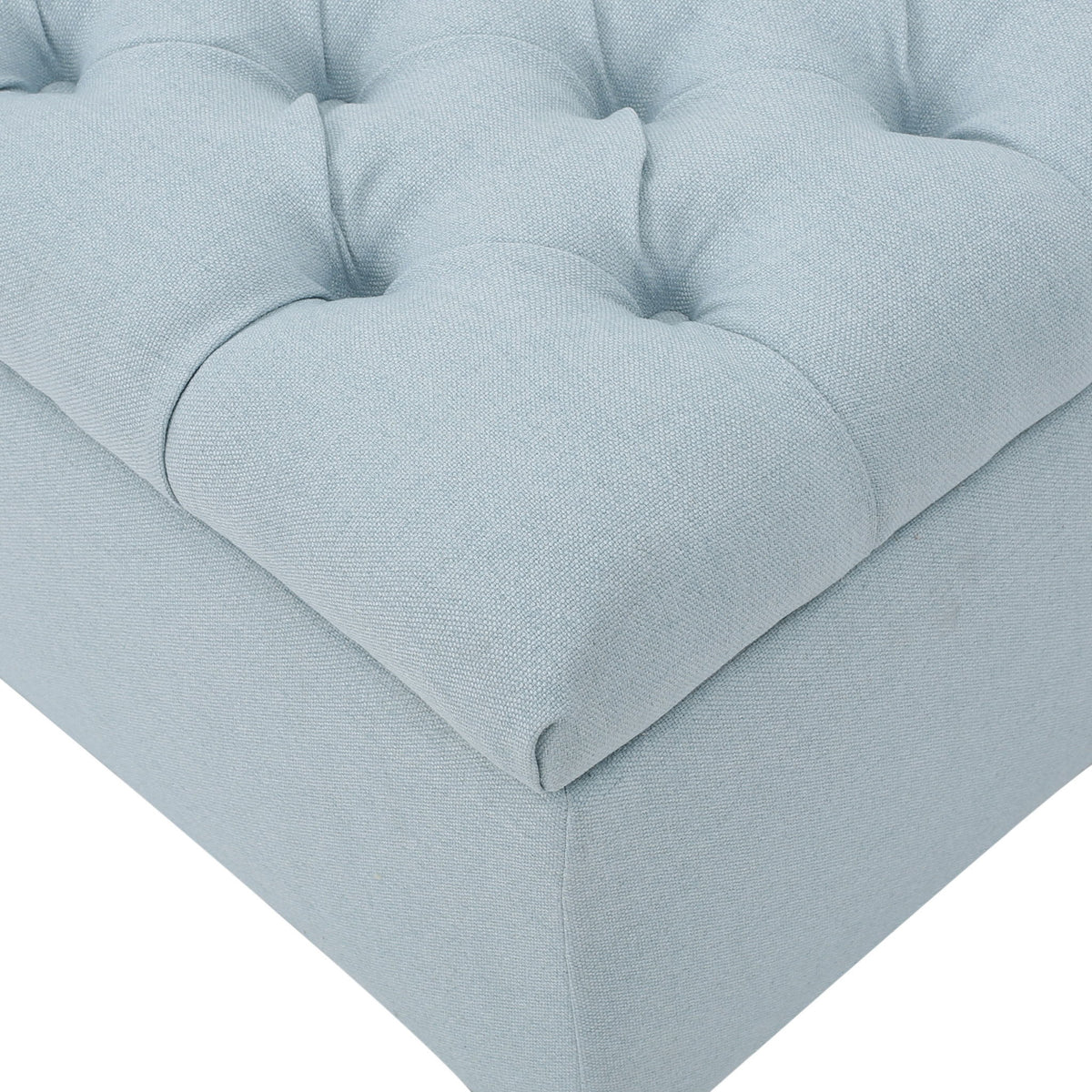 Glouster - Contemporary Storage Ottoman With Button Tufted Design