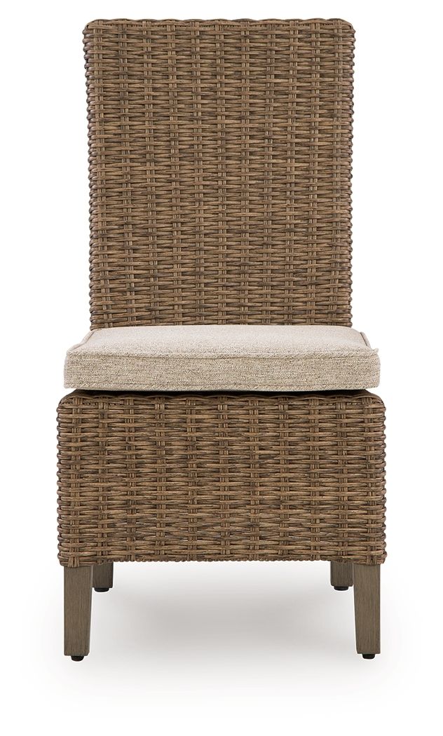 Laguna Heights - Side Chair With Cushion (Set of 2) - Beige