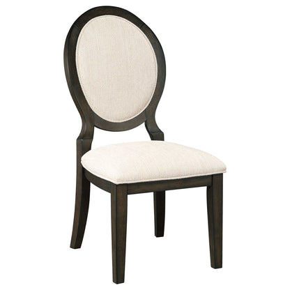 Fulton - Oval Back Dining Side Chair (Set of 2) - Espresso