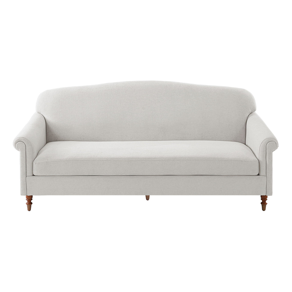 Loveseat Sofa, 2 Seater Couch With Rolled Arms