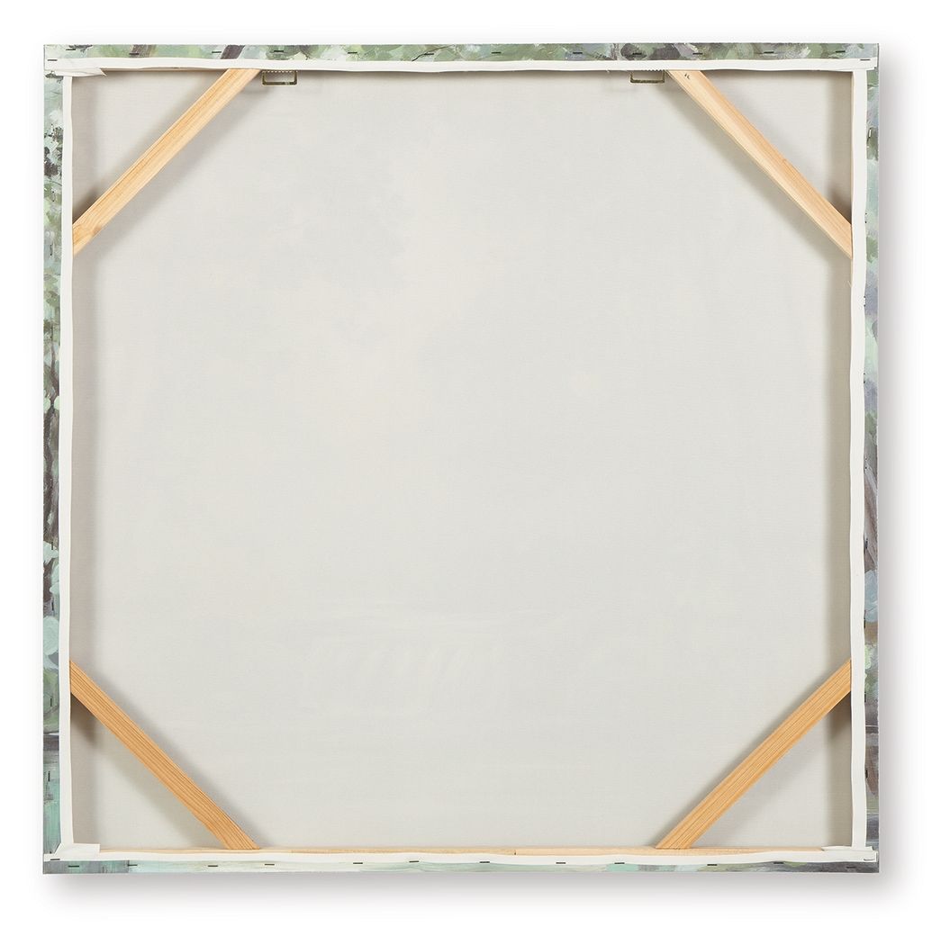 Evermaddick - Wall Art - Green / Gray / White