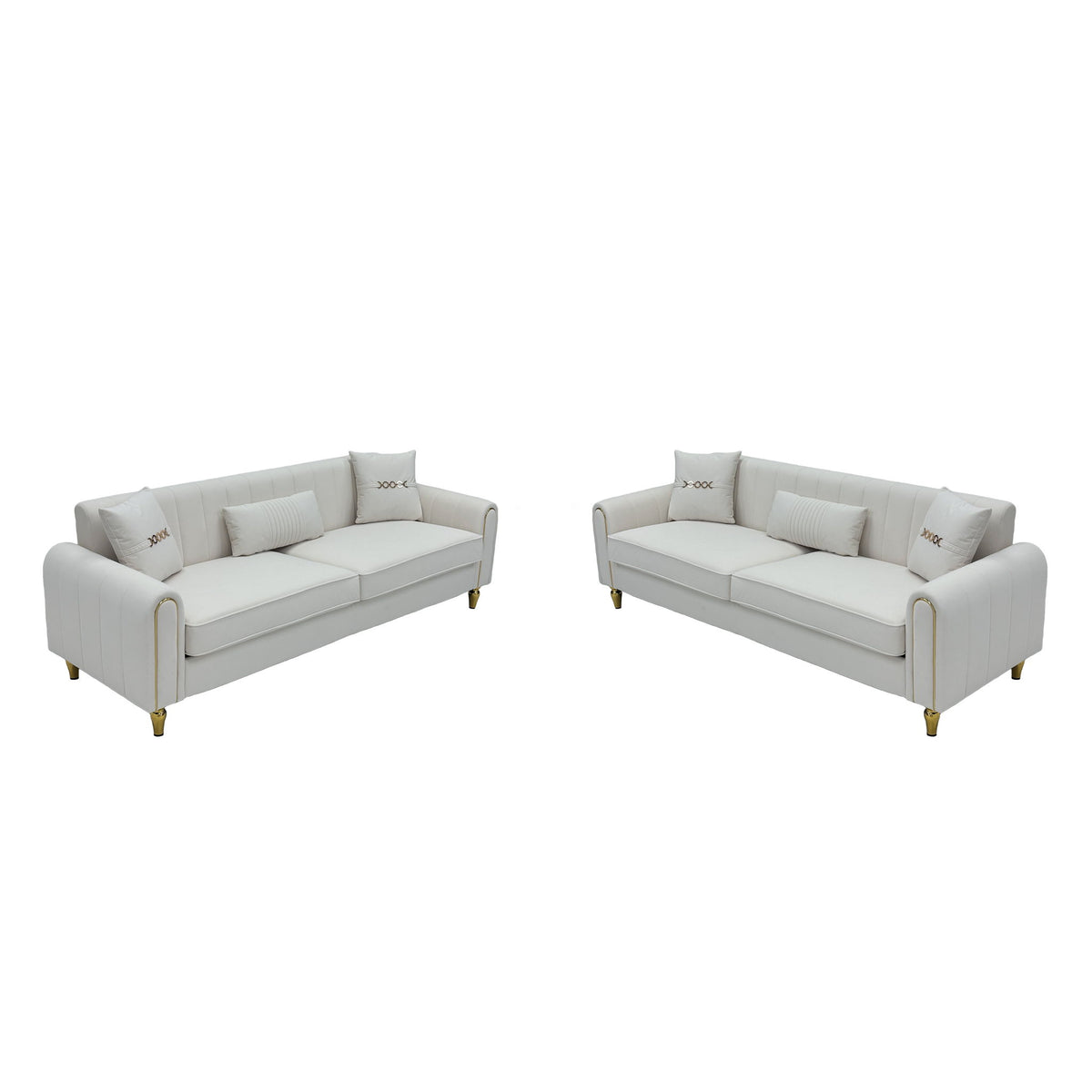 2 Piece Sofa 3 Seater Sofas Set