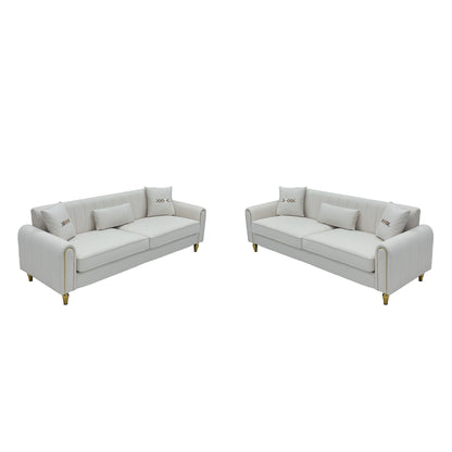 2 Piece Sofa 3 Seater Sofas Set