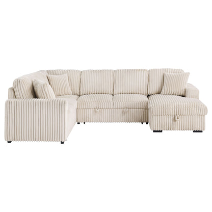 Thurston - Storage Sectional Sofa With Pop Up Bed