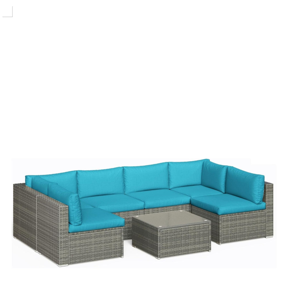 Modern Patio Set With Coffee Table