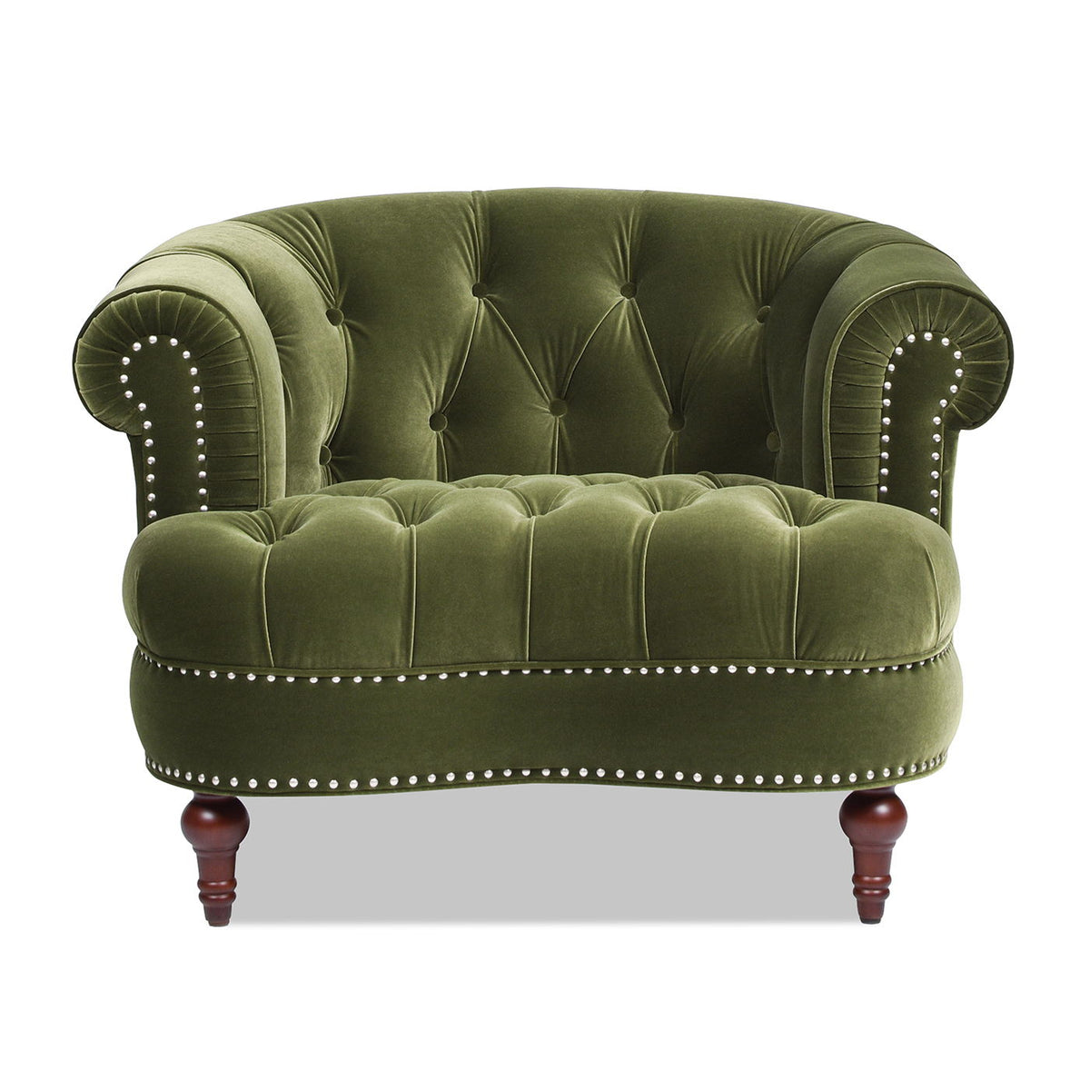 La Rosa - Victorian Tufted Upholstered Accent Chair