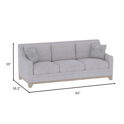 Sofa With Casual Accent - Gray
