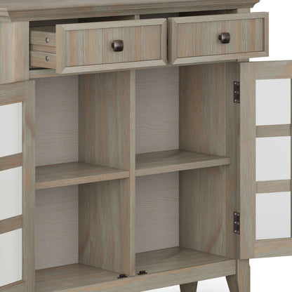 Acadian - Entryway Storage Cabinet - Light Brown