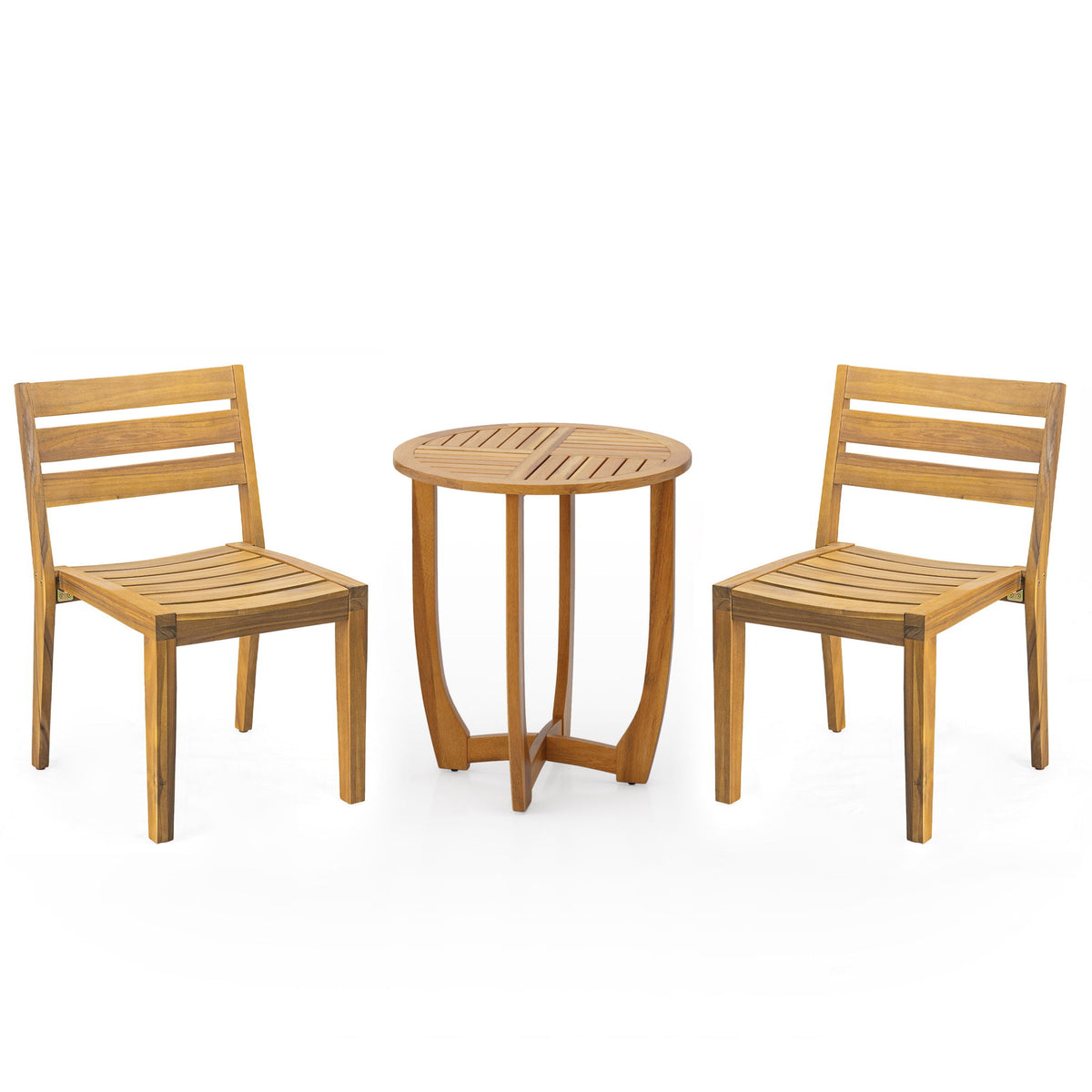 Outdoor 3 Pieces Dining Set - Teak