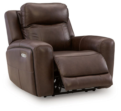 Gravier - Power Recliner With Adjustable Headrest - Cordova