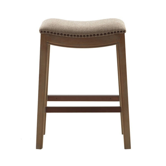 Saddle Counter Stool With High Density Foam