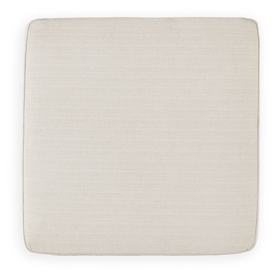 Lerenza - Oversized Accent Ottoman - Birch