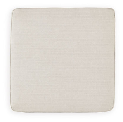 Lerenza - Oversized Accent Ottoman - Birch
