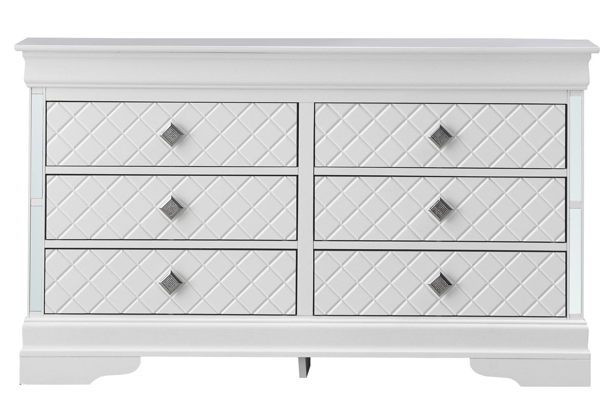 Verona - Dresser - Champagne - Particle Board