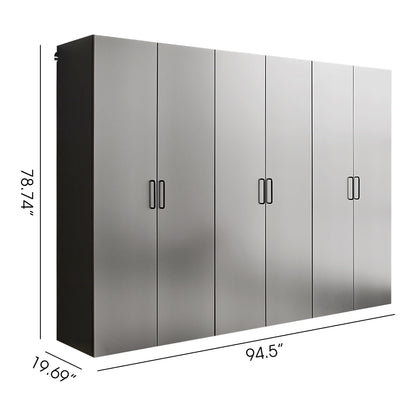 Astro Series - Garage Cabinet Set - Metallic Gray
