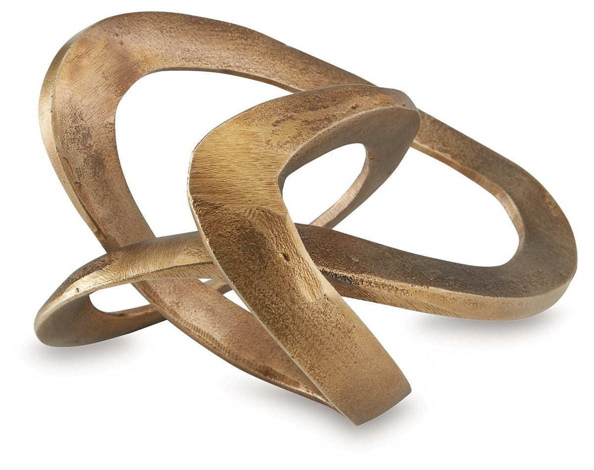 Dunnruck - Sculpture - Antique Brass Finish