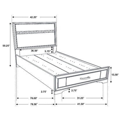 Urbana - Storage Panel Bed