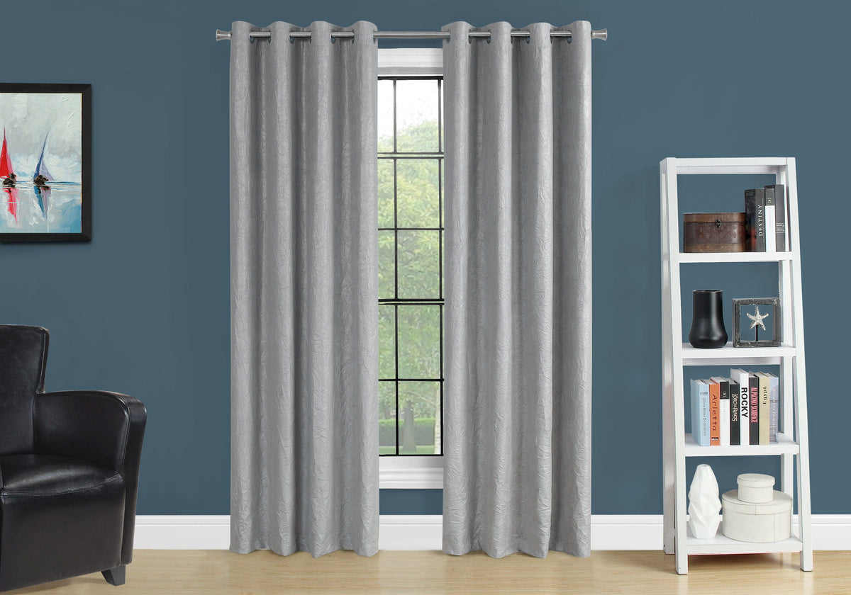 2 Pieces Set, Curtain Panel, Room Darkening, Grommet
