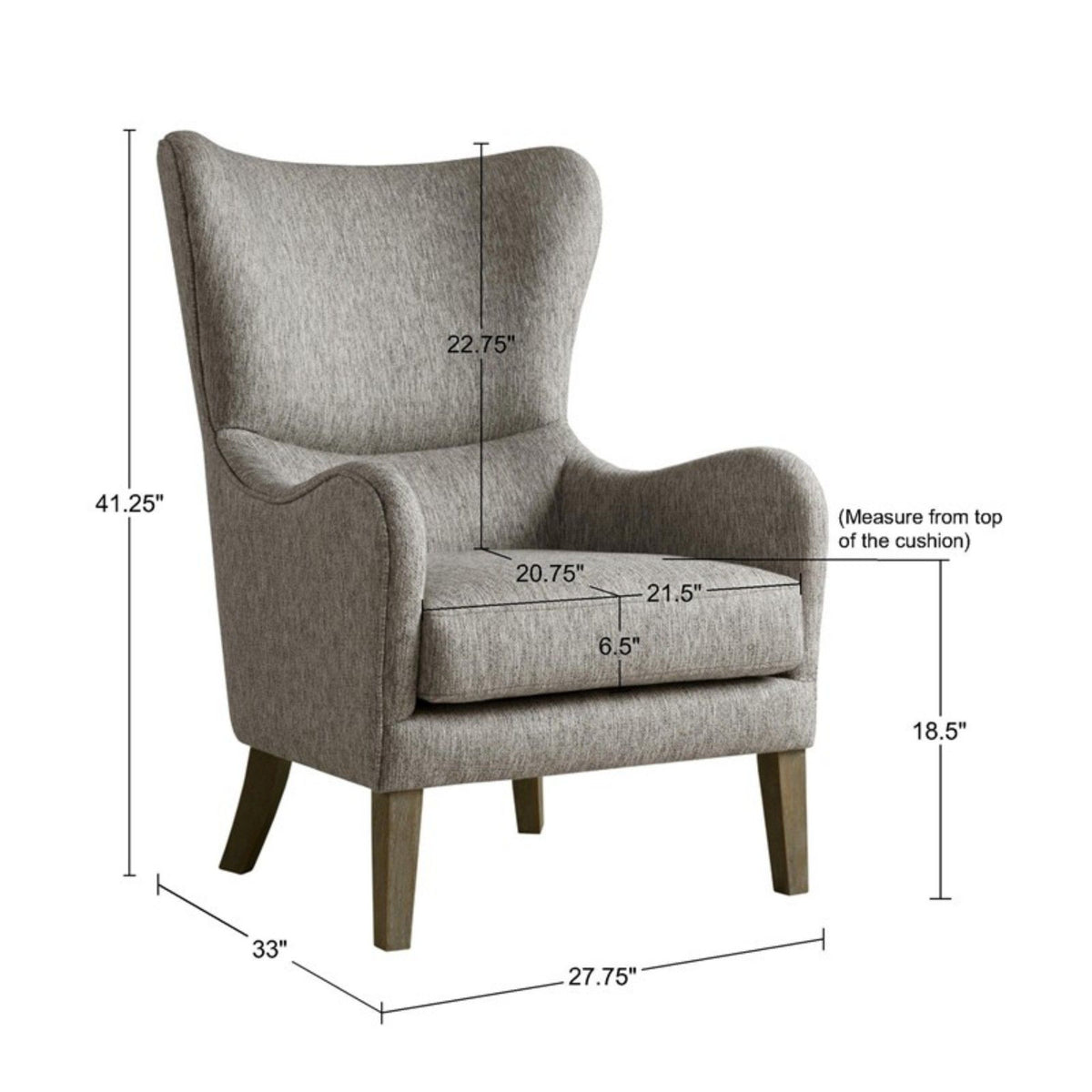Arianna - Swoop Wing Chair