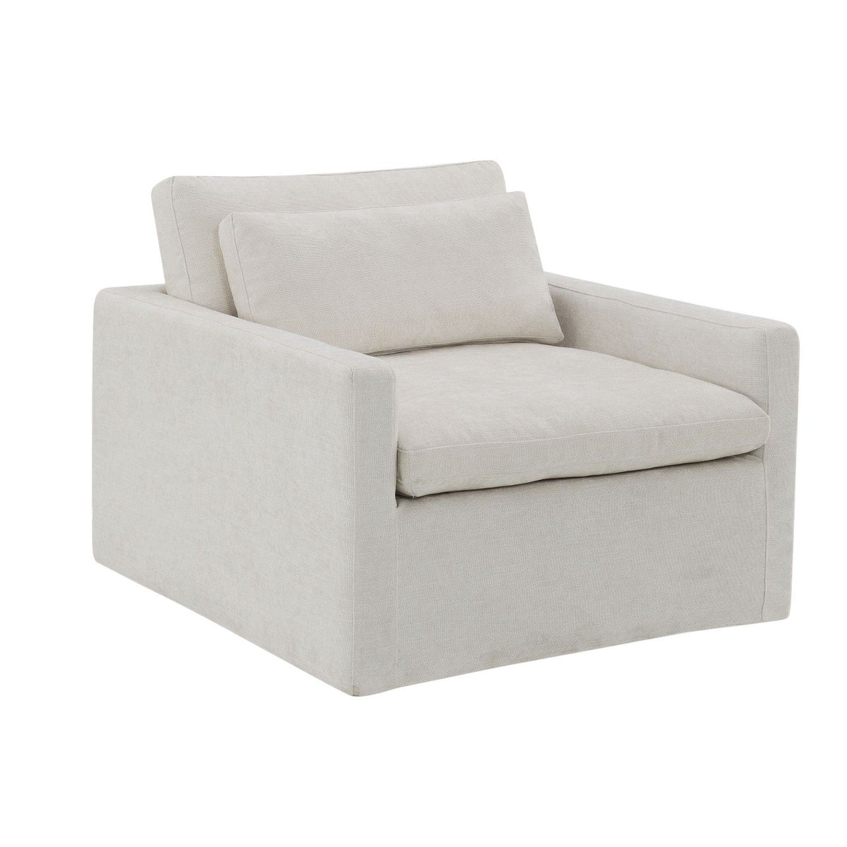 Naveen - Swivel Chair With 1 Toss Pillow
