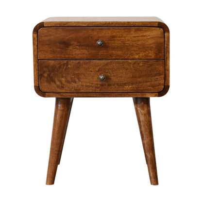Curved Nightstand