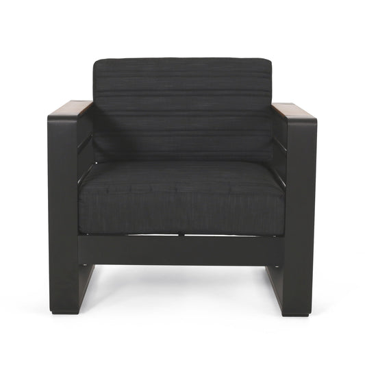 Giovanna - Club Chair Set With Aluminum Frame