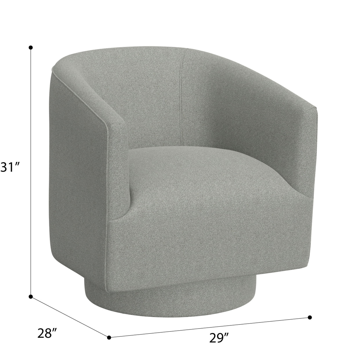 Accent Chair With Swivel Function