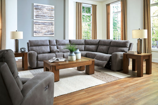 Next-Gen Durapella - 7 Piece Power Reclining Sectional Set