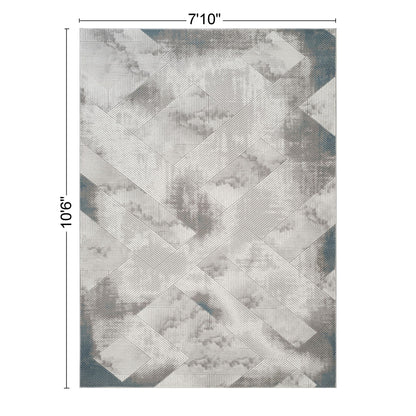 Geometrix - Contemporary Rug With 3D Effect