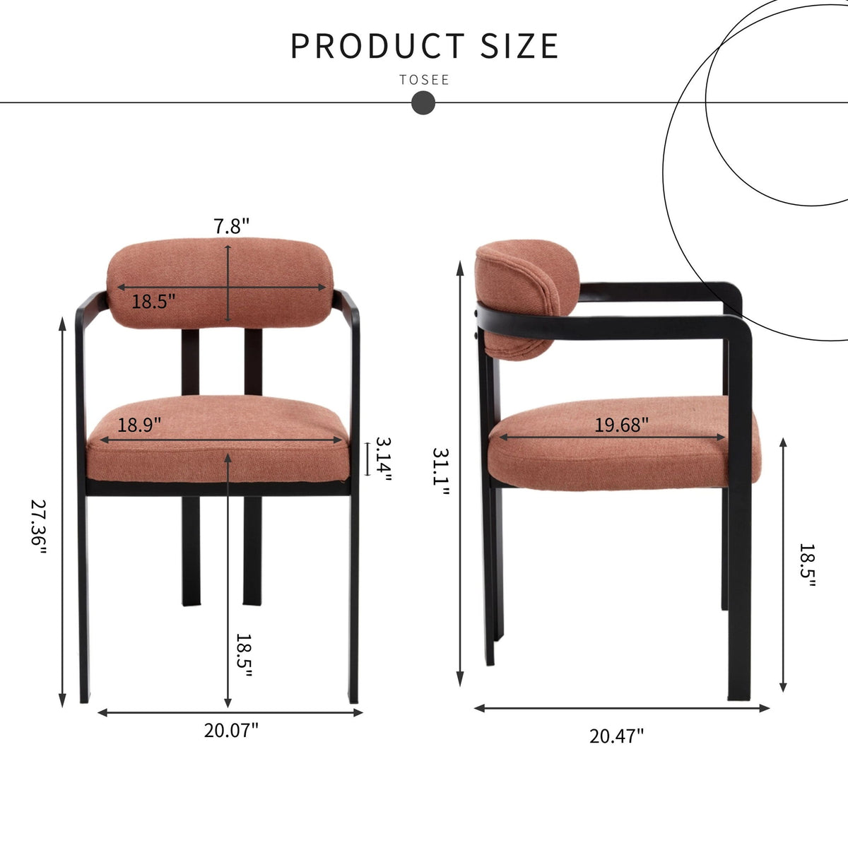 Dining Arm Chairs (Set of 2)