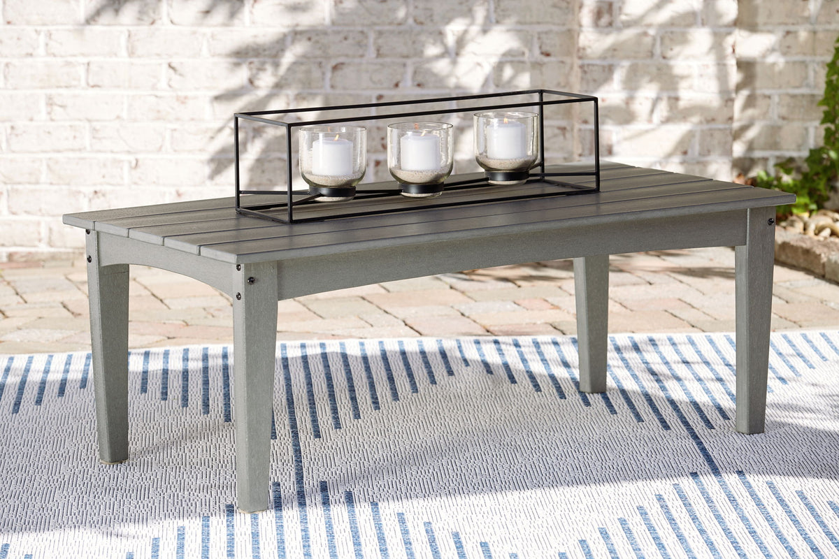 Visola - Rectangular Cocktail Table - Gray