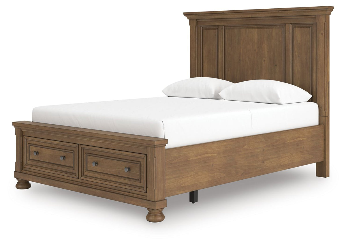 Feddinger - Panel Storage Bed