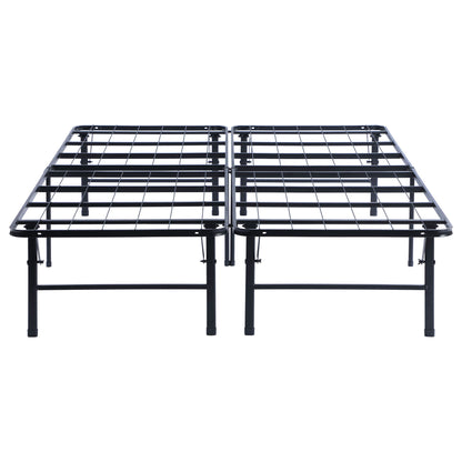 Andell - Eastern King Mattress Support Platform Bed - Black