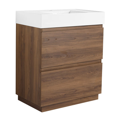 Modern Freestanding Bathroom Vanities With Single Sink Combo