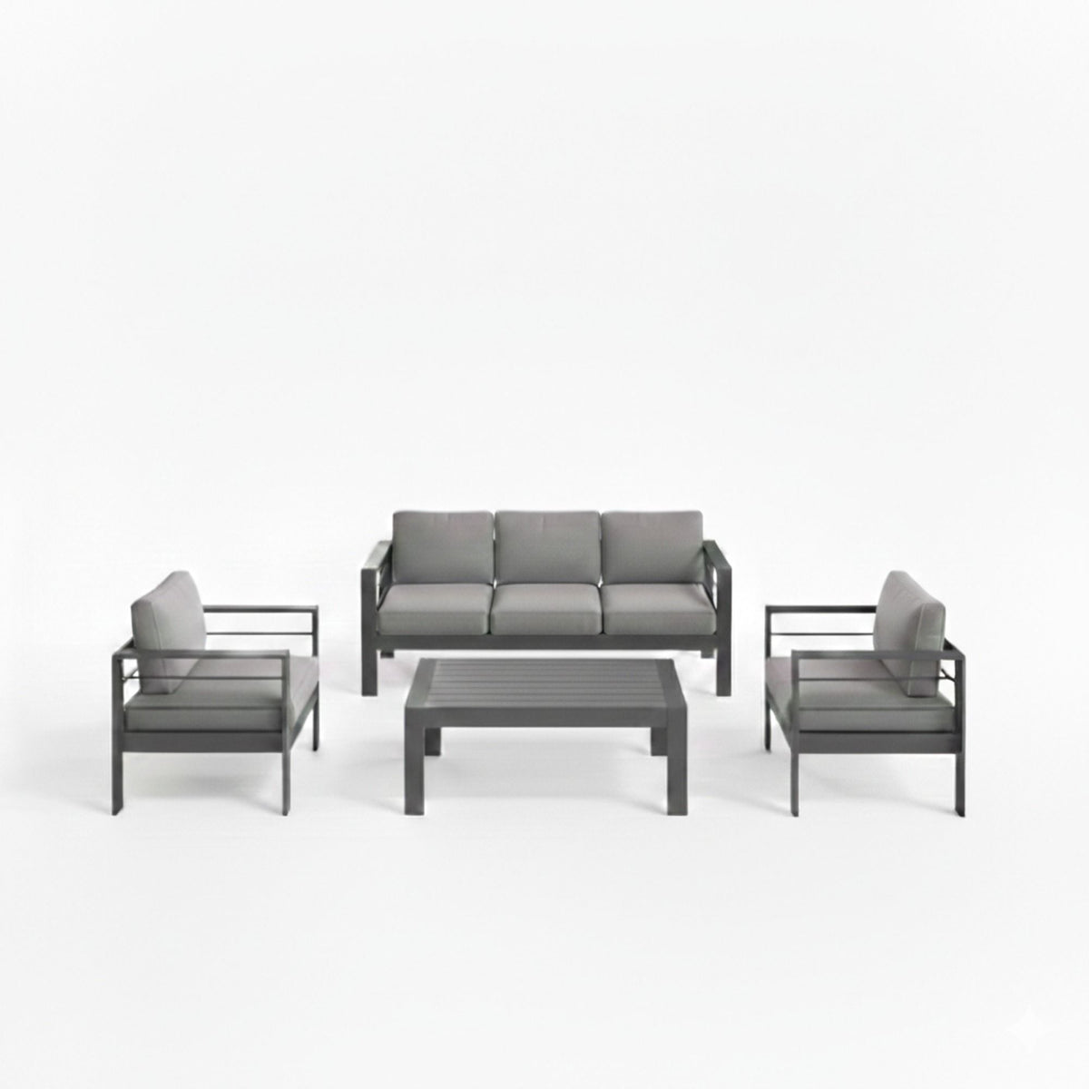 Outdoor Patio Set, All-Weather & Thick Cushions