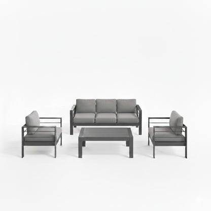 Outdoor Patio Set, All-Weather & Thick Cushions
