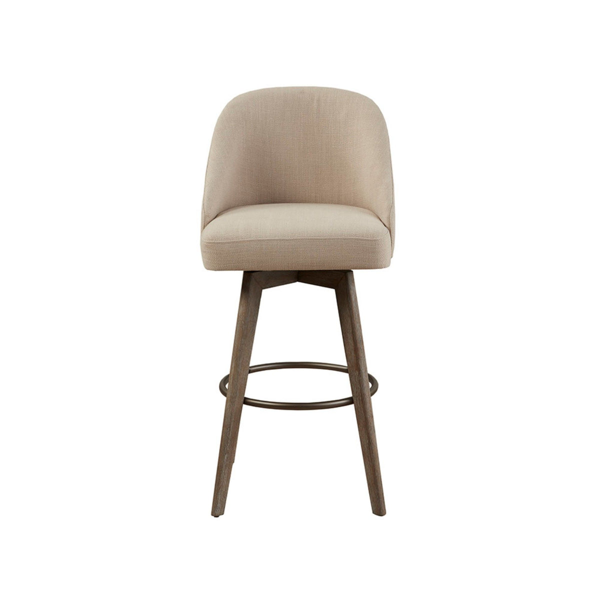 Bar Stool With Swivel Seat - Sand