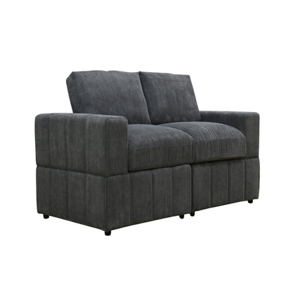 Oversized Modular Loveseat Set