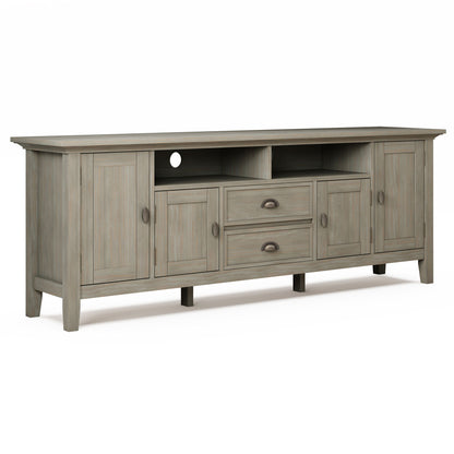Redmond - TV Media Stand - Distressed Gray