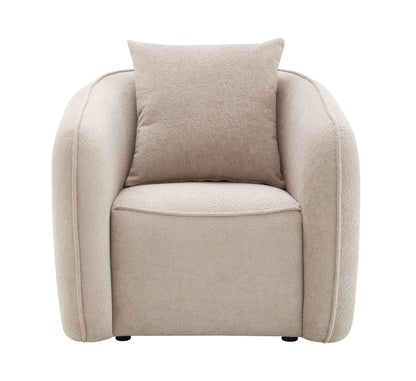 Keith - Chair With 1 Matching Color Toss Pillows